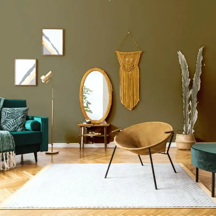 NCS S 6020-G90Y scandinavian living room interior