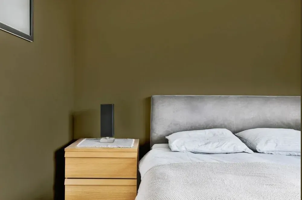NCS S 6020-G90Y minimalist bedroom