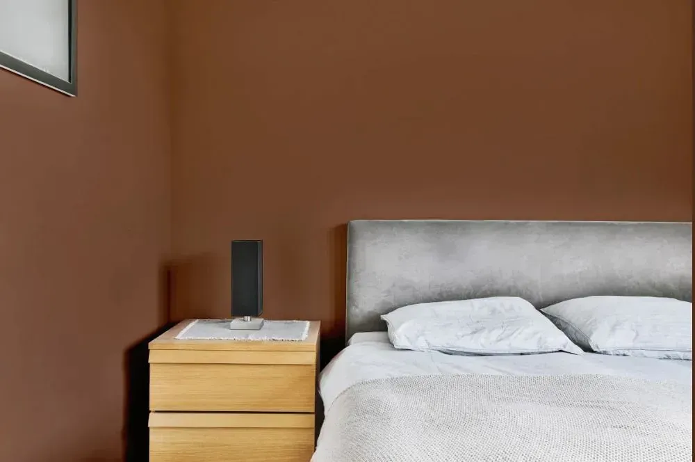 NCS S 6020-Y40R minimalist bedroom