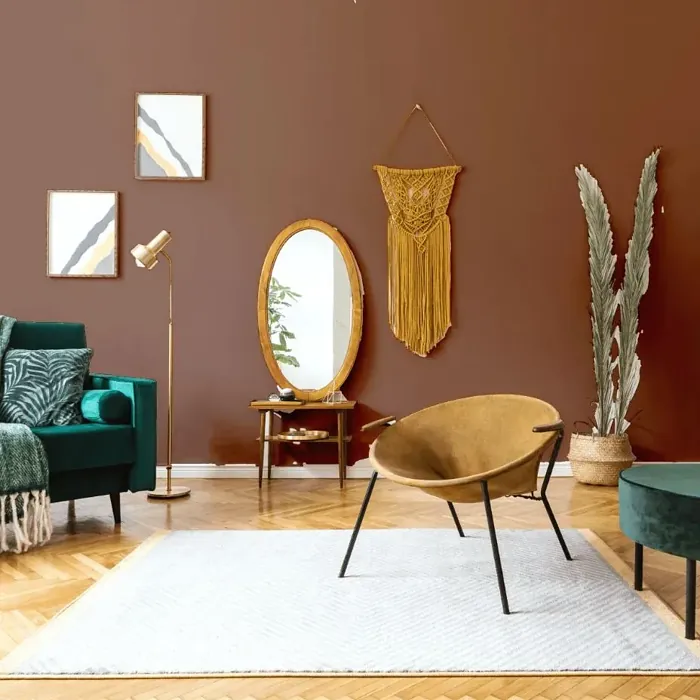 NCS S 6020-Y60R scandinavian living room interior