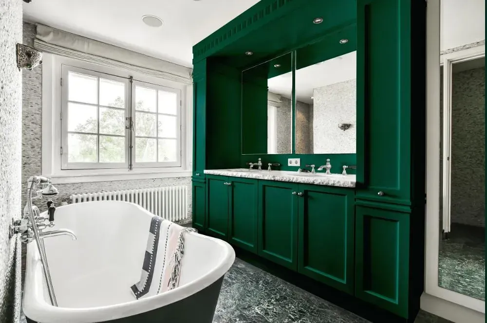 NCS S 6030-B90G victorian bathroom paint