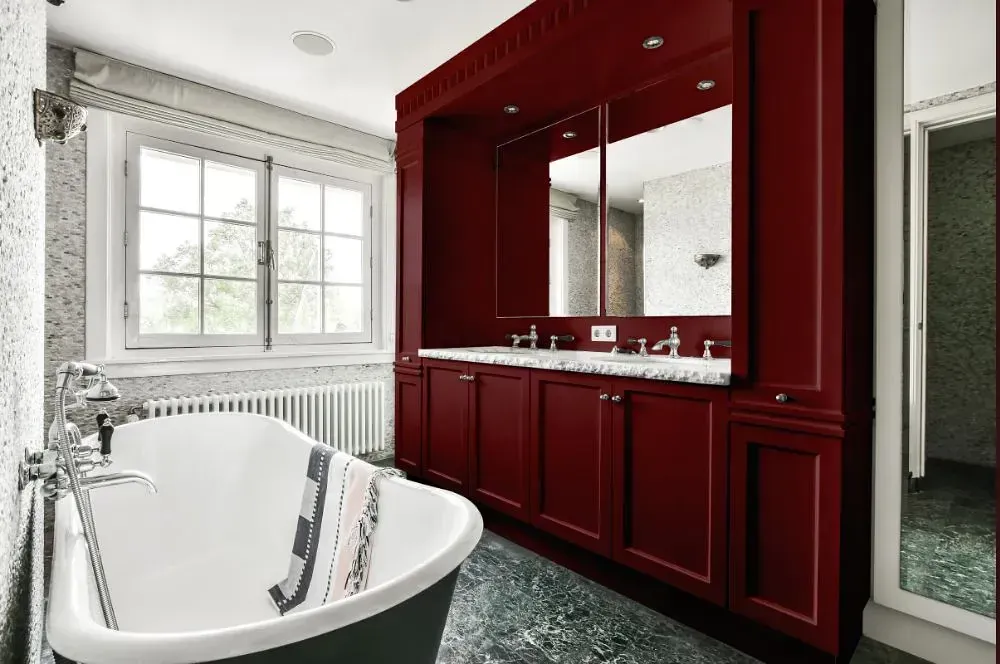 NCS S 6030-R victorian bathroom paint