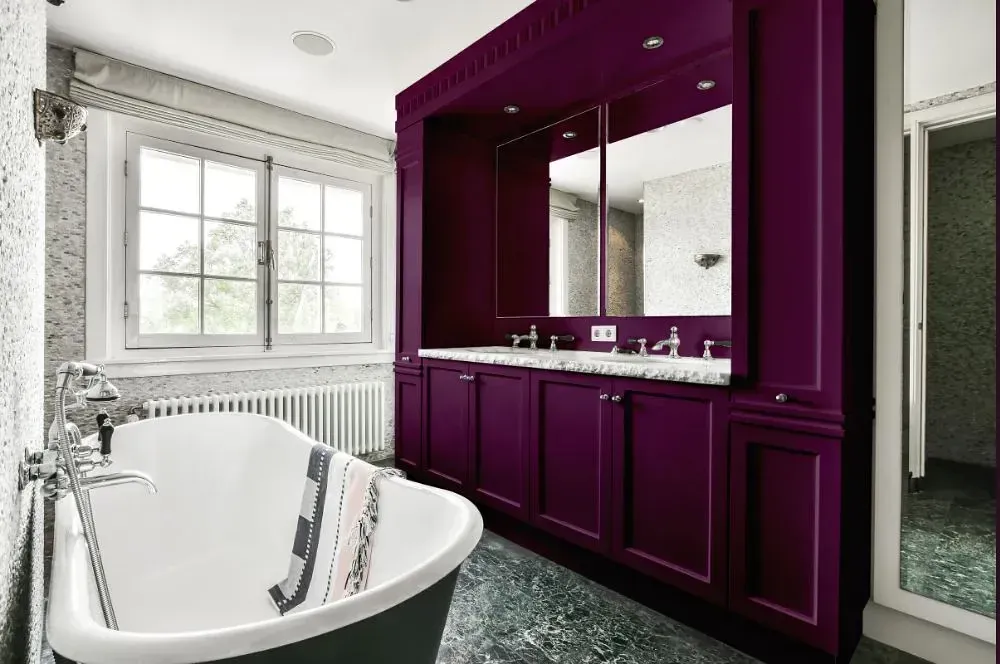 NCS S 6030-R40B victorian bathroom paint