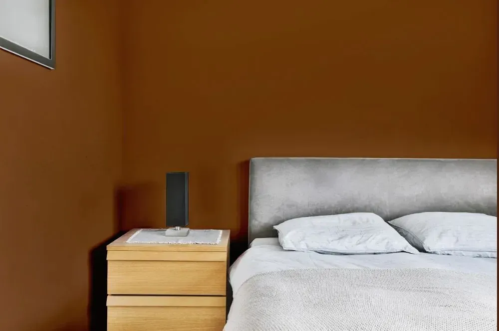 NCS S 6030-Y40R minimalist bedroom