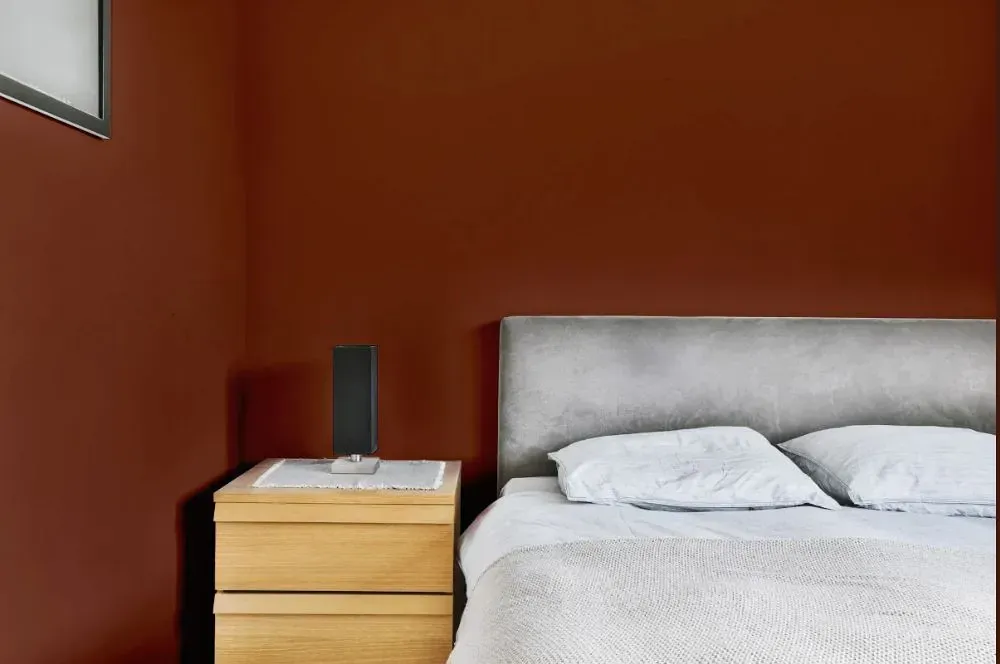 NCS S 6030-Y70R minimalist bedroom