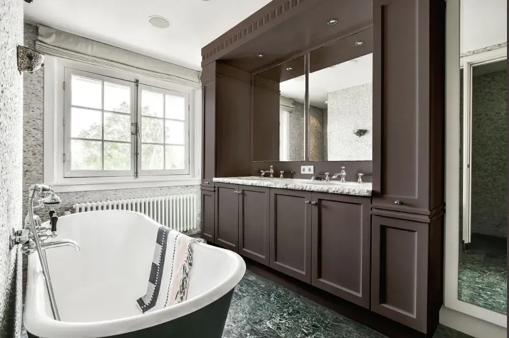 NCS S 6502-R victorian bathroom paint