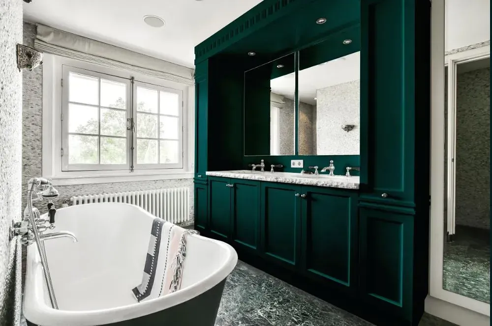 NCS S 6530-B50G victorian bathroom paint