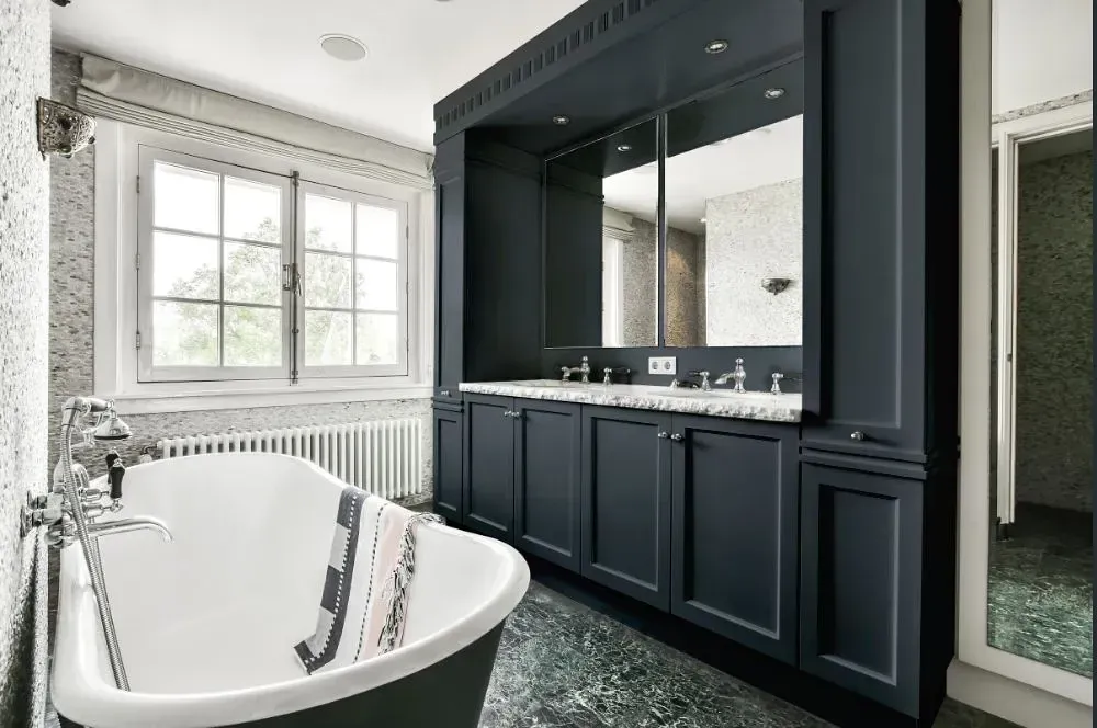 NCS S 7005-B victorian bathroom paint