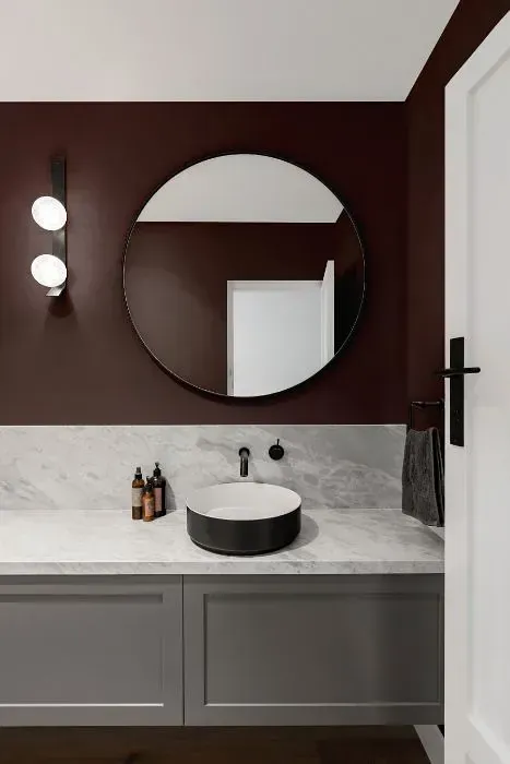 NCS S 7005-R minimalist bathroom