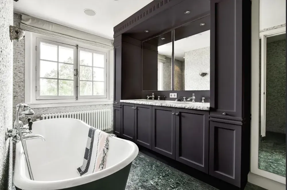 NCS S 7005-R50B victorian bathroom paint