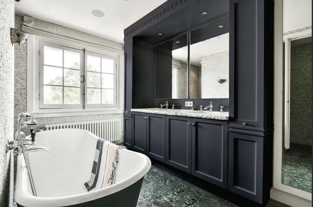 NCS S 7005-R80B victorian bathroom paint