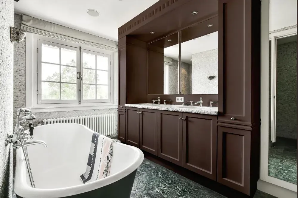 NCS S 7005-Y80R victorian bathroom paint