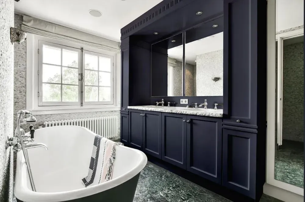 NCS S 7010-R70B victorian bathroom paint