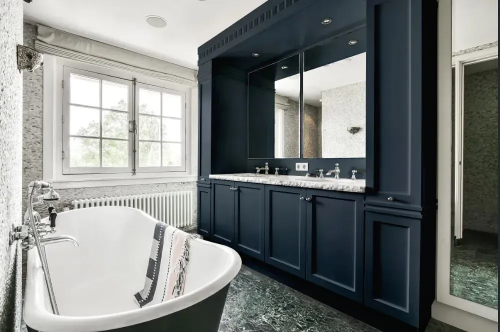 NCS S 7010-R90B victorian bathroom paint