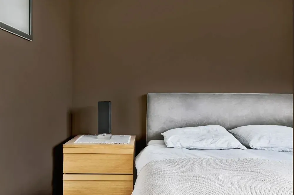 NCS S 7010-Y10R minimalist bedroom