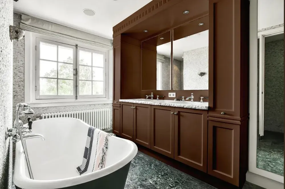 NCS S 7010-Y50R victorian bathroom paint