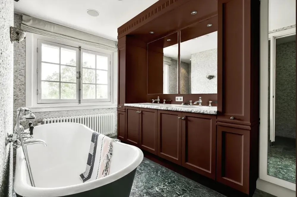 NCS S 7010-Y70R victorian bathroom paint