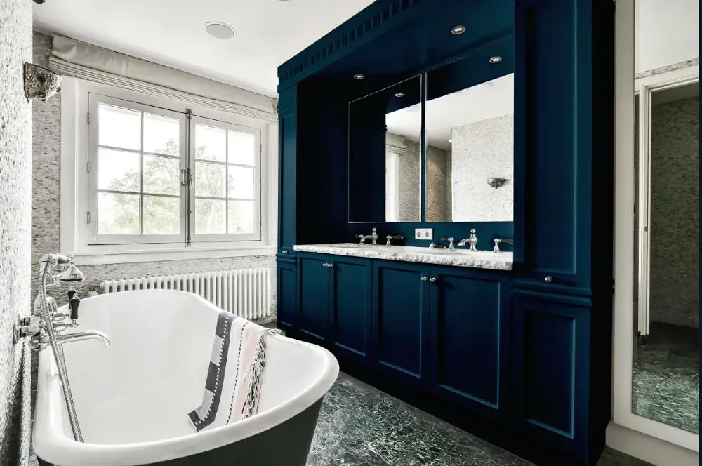 NCS S 7020-B victorian bathroom paint