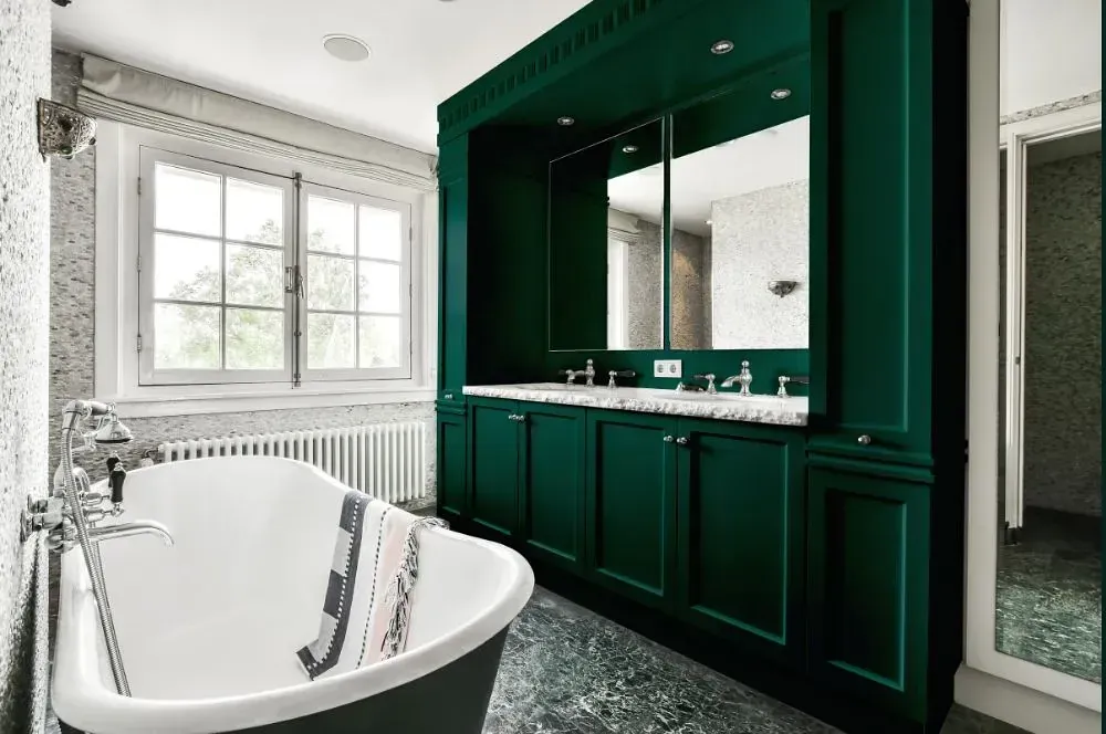 NCS S 7020-B70G victorian bathroom paint