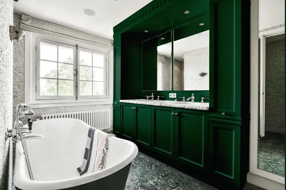 NCS S 7020-G victorian bathroom paint