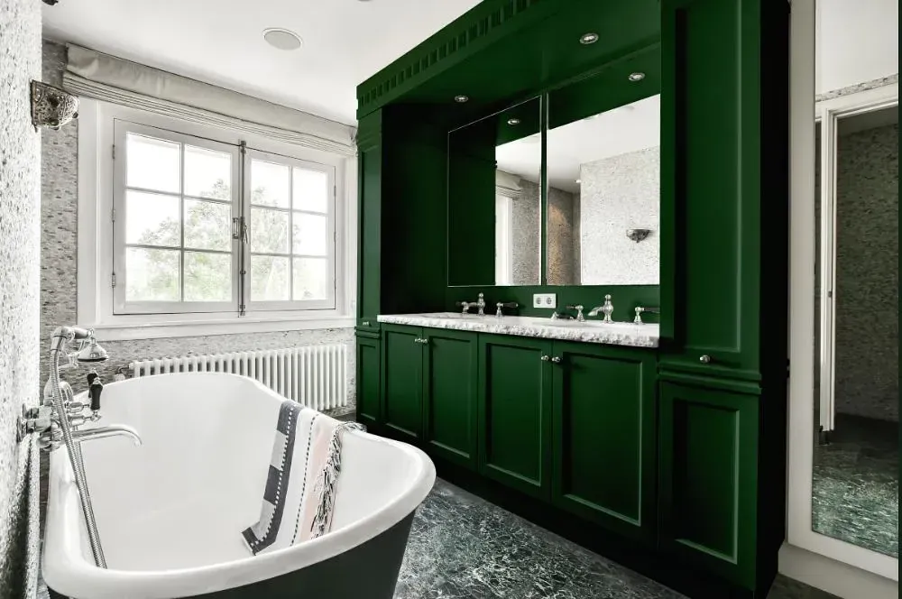 NCS S 7020-G10Y victorian bathroom paint