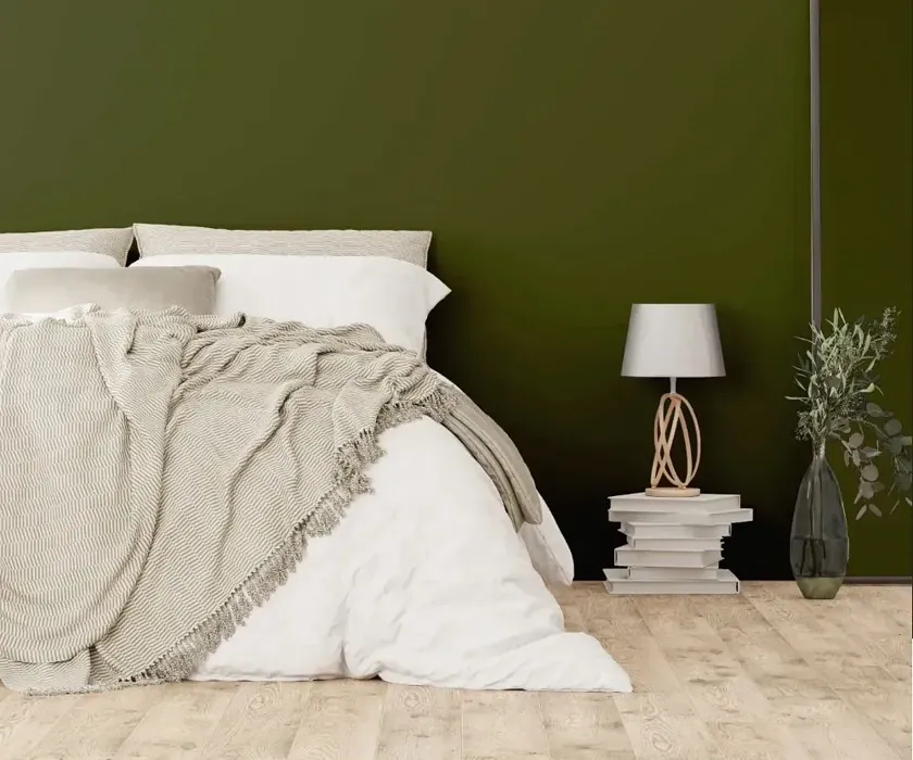 NCS S 7020-G50Y cozy bedroom wall color