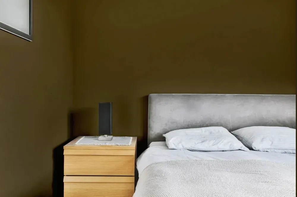 NCS S 7020-G90Y minimalist bedroom