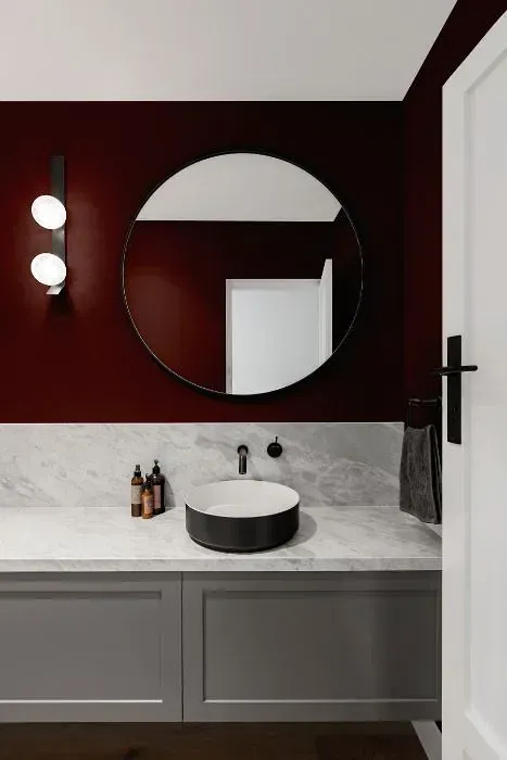NCS S 7020-R minimalist bathroom