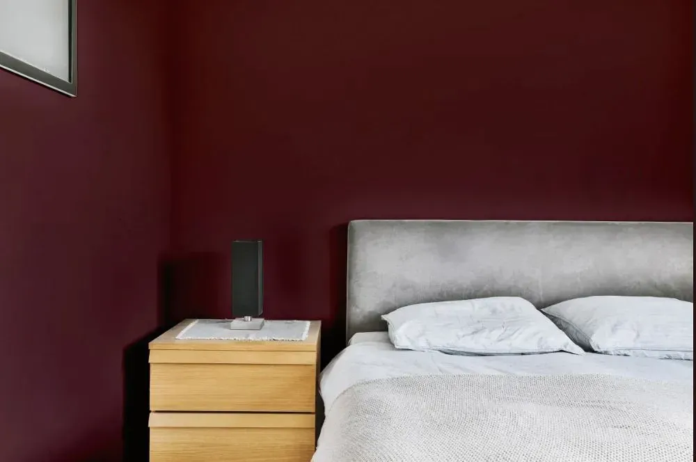 NCS S 7020-R minimalist bedroom