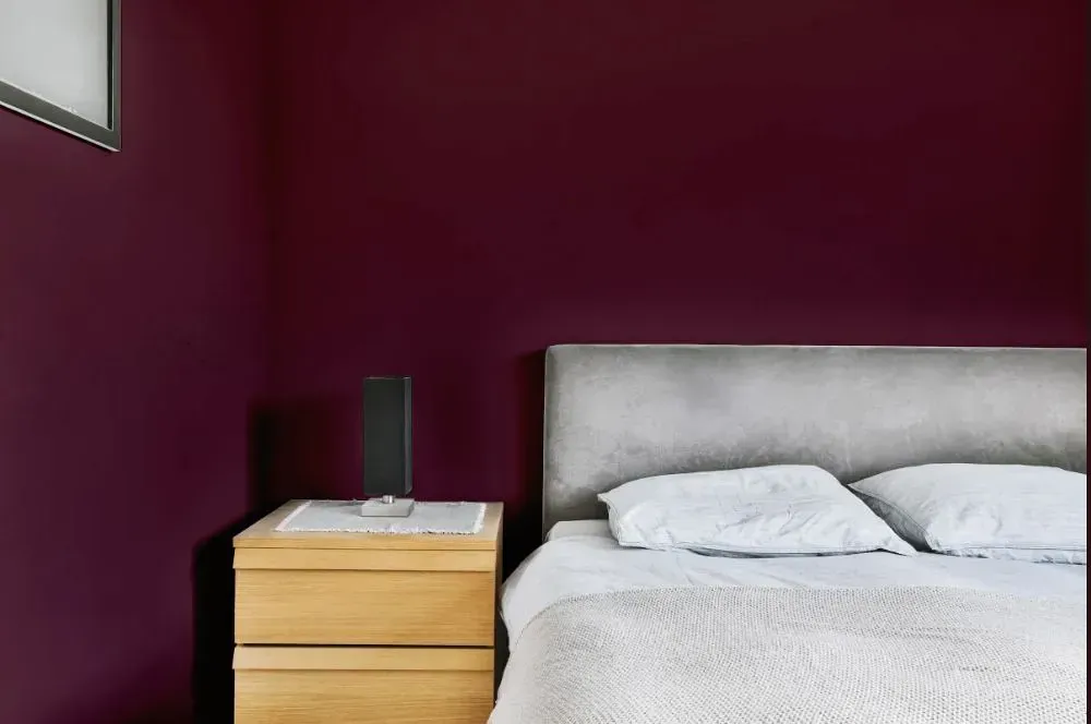 NCS S 7020-R10B minimalist bedroom