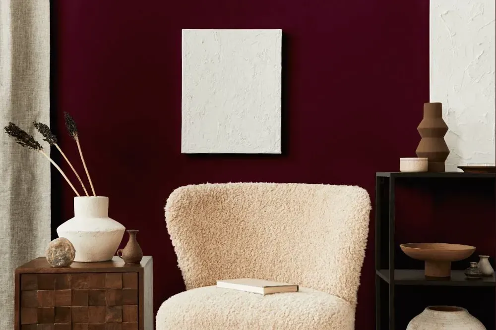 NCS S 7020-R20B living room interior