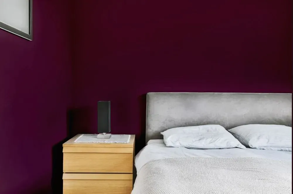 NCS S 7020-R20B minimalist bedroom