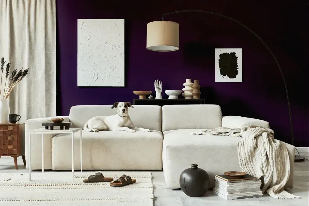 NCS S 7020-R50B cozy living room