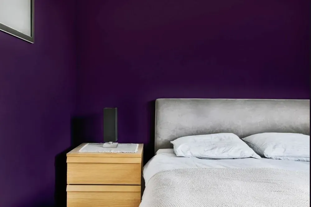 NCS S 7020-R50B minimalist bedroom