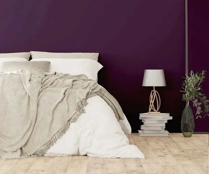 NCS S 7020-R50B cozy bedroom wall color