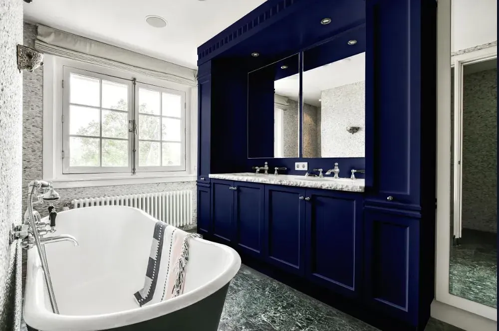 NCS S 7020-R70B victorian bathroom paint