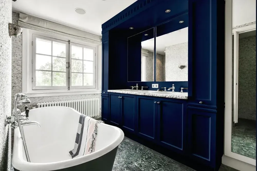 NCS S 7020-R80B victorian bathroom paint