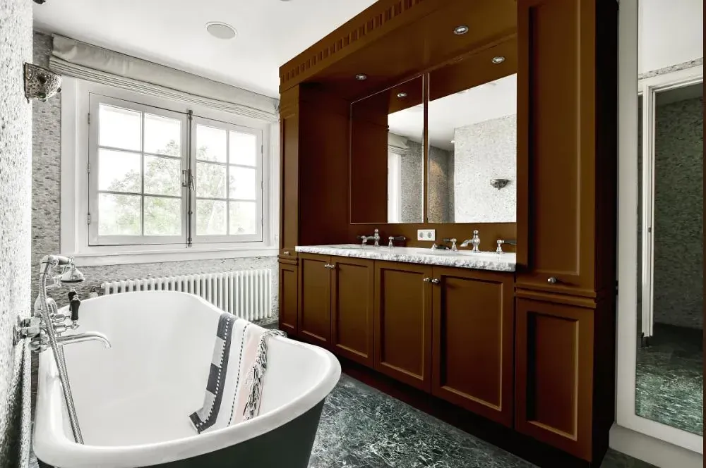 NCS S 7020-Y30R victorian bathroom paint