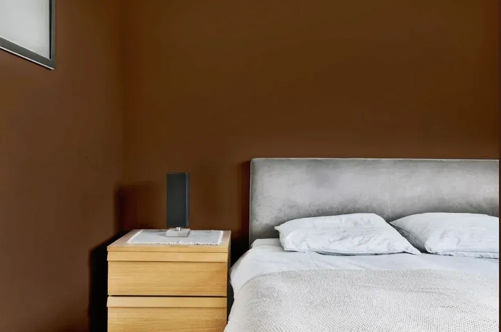 NCS S 7020-Y40R minimalist bedroom