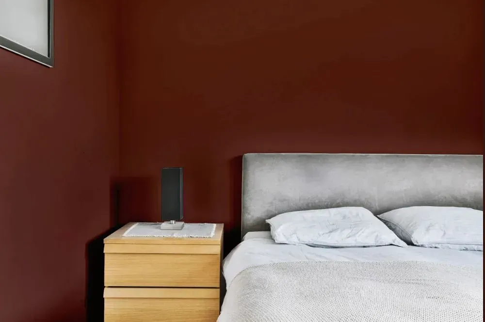 NCS S 7020-Y70R minimalist bedroom