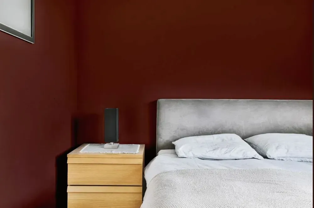 NCS S 7020-Y80R minimalist bedroom