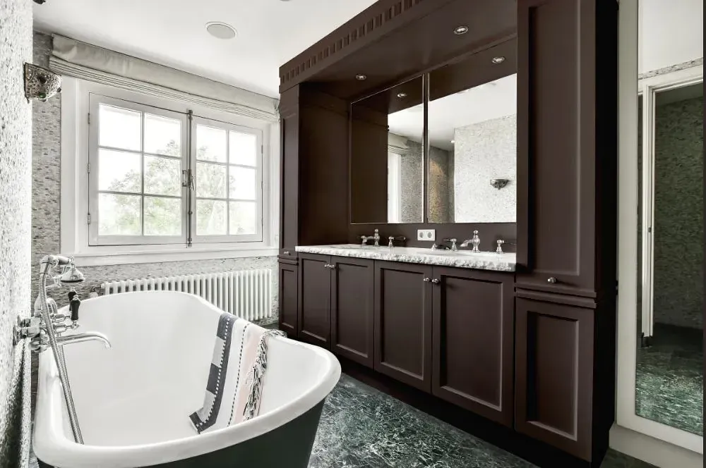 NCS S 7502-R victorian bathroom paint