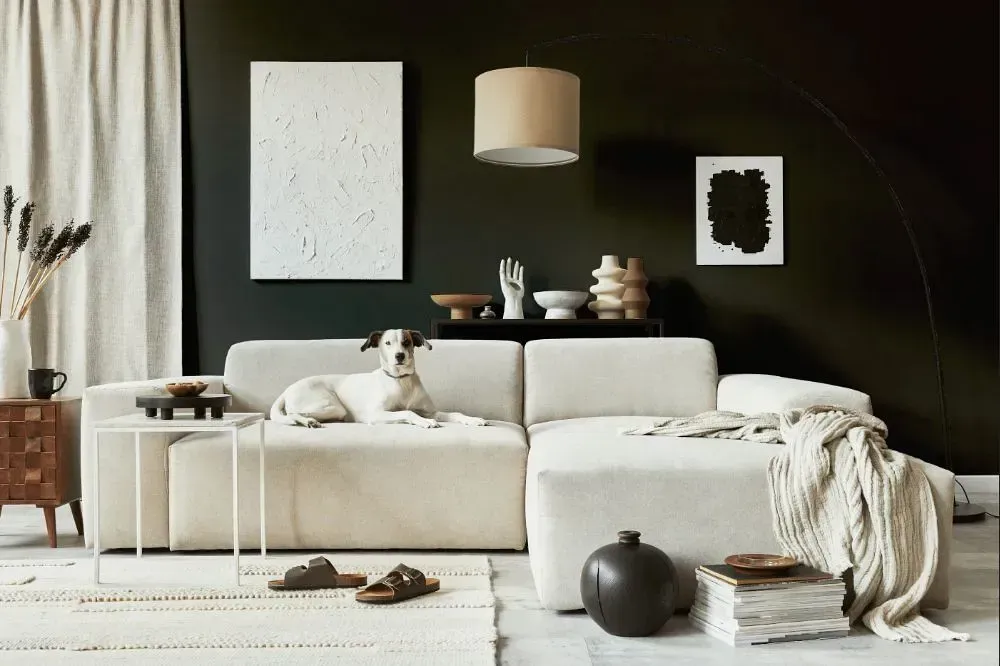 NCS S 8005-G80Y cozy living room