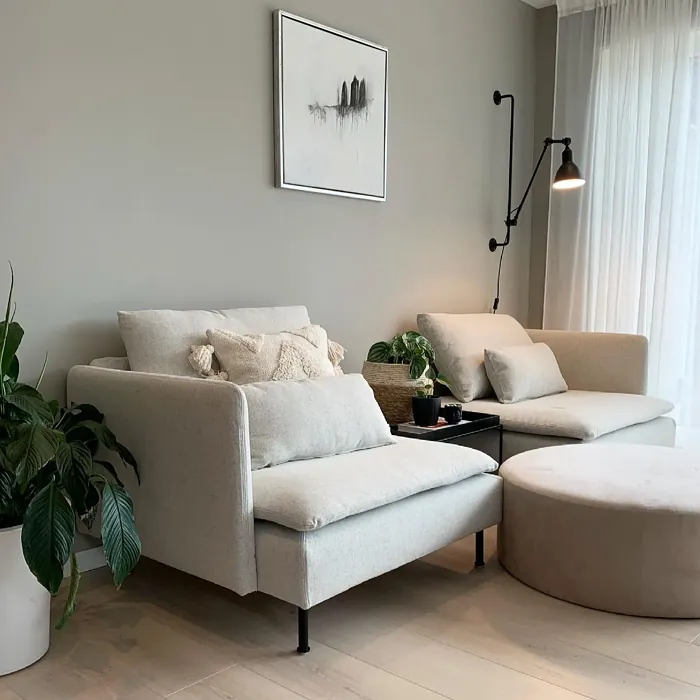 Kalkgrå living room inspiration