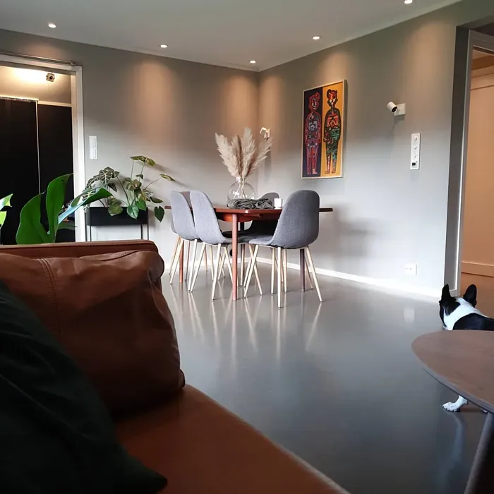 Kalkgrå dining room inspiration