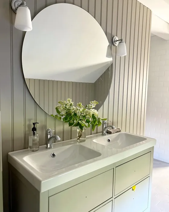 Jotun Kalkgrå bathroom color