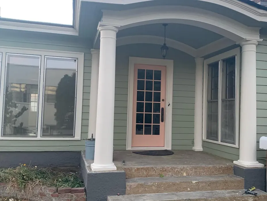 Sherwin Williams Sage house exterior color