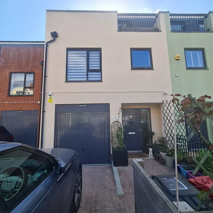 Dulux Sandstone house exterior color