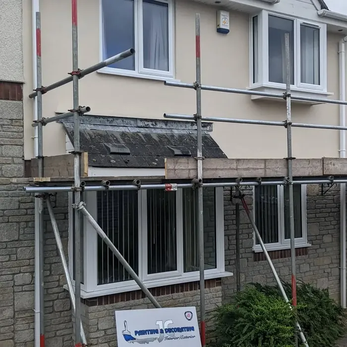 Dulux Sandstone house exterior paint