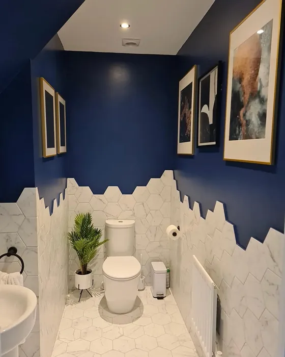 Dulux Sapphire Salute bathroom inspiration